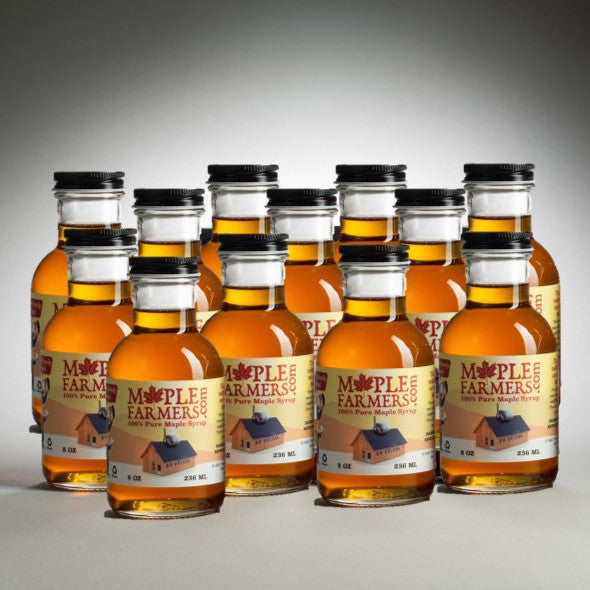 Pure Vermont Maple Syrup - twelve pack