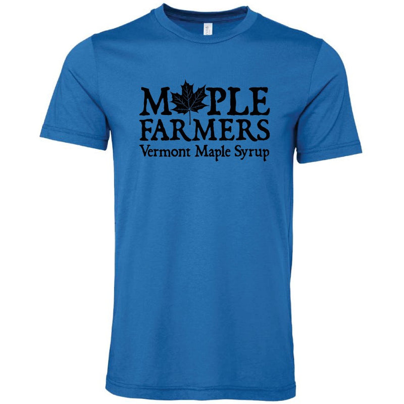 Maple Farmers Vermont Maple Syrup T-shirt Columbia Blue