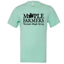 Maple Farmers Vermont Maple Syrup T-shirt Mint ALT