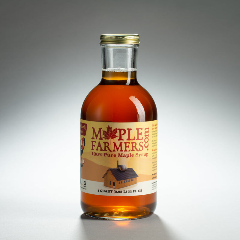 Pure Maple Syrup Vt Quart Glass Bottles of Pure Vermont Maple Syrup